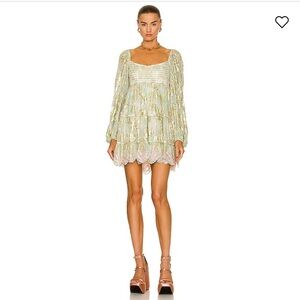 NWT Hemant & Nandita Sidra Dress in Sea Green